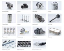 Piese Motor Deutz D29 L4 în 4 Pistoane - Turbocharger, Starter, Alternator, Pistons, Piston Liners, Valves, Crankshaft, Camshaft, Piston Rods, Water Pump, Oil Pump, Oil Cooler, Injection System, Cylinder Head, Engine Control Unit