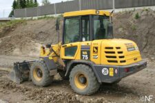 Piese din dezmembrări Komatsu WA75 - motor, butuc, diferențial, axă