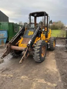 Dezmembrări excavator jcb 411, an 2005 – utilaj în stare de funcționare, piese disponibile
