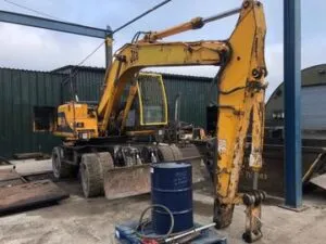 Dezmembrări excavator jcb js145w – fotografie reală