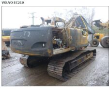 Dezmembrarea Excavatorului Volvo EC210