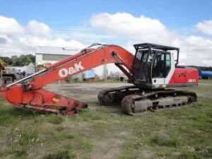 Excavator o&k rh 9. 5 second hand disponibil pentru dezmembrări în târgu mureș