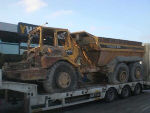 Dezmembrez dumper volvo a25c - stare uzată 1 Dezmembrez dumper volvo a25c – stare uzată