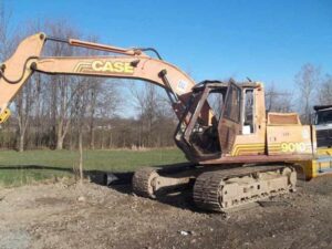 Dezmembrez excavator case 9010 1 Dezmembrez excavator case 9010