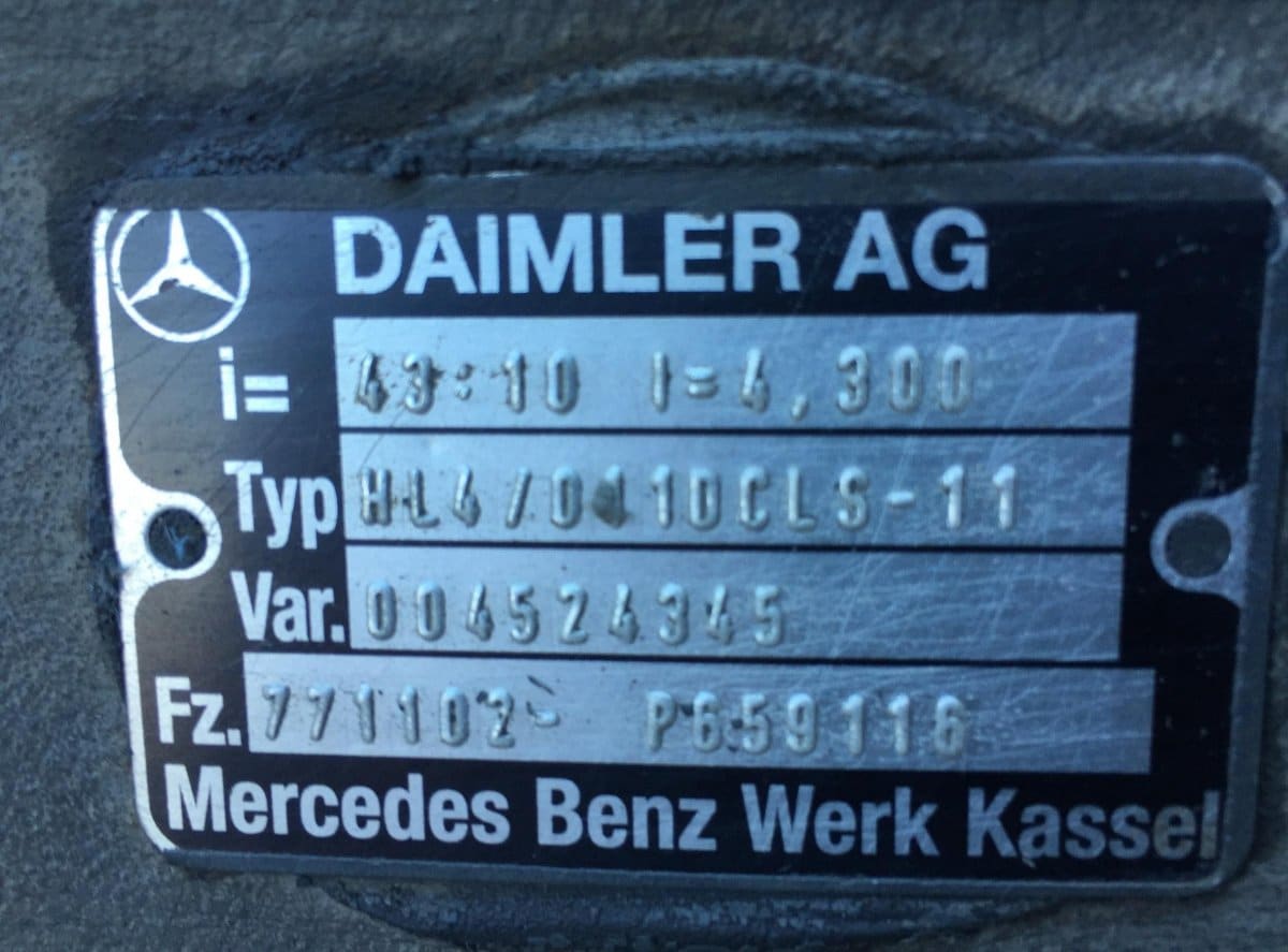 Diferential ATEGO HL-4/11DCLS-11 0003504303