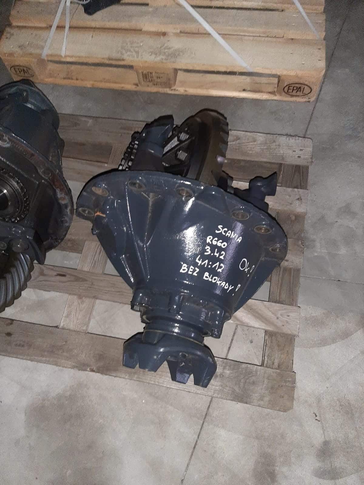 Diferential Grup Scania R660, Raport 3.42, 41:12, Fără Blocare