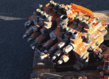 Distribuitor hidraulic pentru excavator Liebherr A310