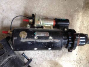 Electromotor second hand original pentru caterpillar m18