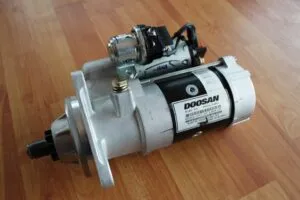 Electromotor excavator doosan original 24v