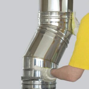Cot de horn – țeavă fixă din oțel inoxidabil