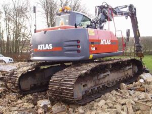 Excavator atlas 160lc – dezmembrări și piese second hand