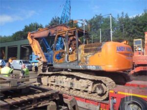 Excavator pe șenile hitachi zx180 lc-3