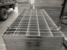 Grătare Metalice Zincate pentru Construcții Industriale
