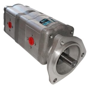Pompa hidraulică jcb 12 - model industrial robust cu conexiuni roșii 1 Pompa hidraulică jcb 12 – model industrial robust cu conexiuni roșii