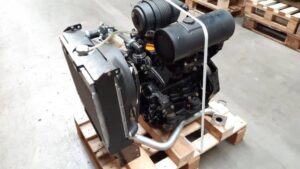 Motor diesel john deere 3tnv70 cu radiator și filtru de aer 1 Motor diesel john deere 3tnv70 cu radiator și filtru de aer