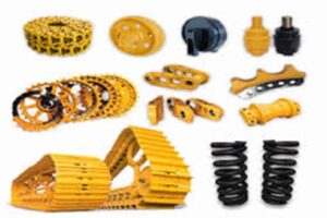 Piese și componente pentru utilaje caterpillar: lanțuri, șenile, roți și suspensii