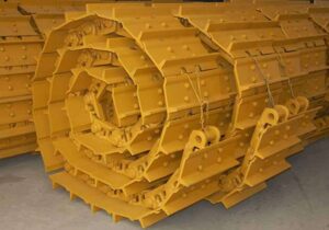 Lanț șenilă pentru buldozer komatsu, caterpillar, liebherr