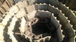 Lant șenilă second hand pentru excavator caterpillar 325 bln 1 Lant șenilă second hand pentru excavator caterpillar 325 bln