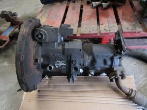 Pompa hidraulică second-hand linde hpv55 pe paletă roșie