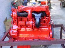 Motor Deutz BF4L913T pentru Excavatoare O&K - Recondiționat, Vopsit, Roșu