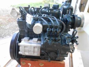 Motor miniexcavator kubota kx36