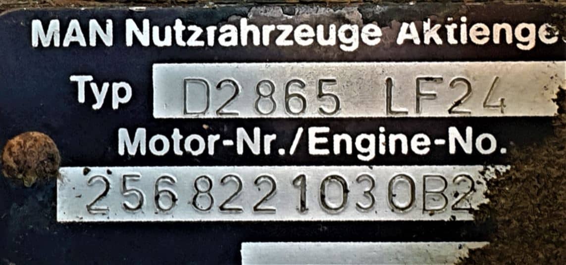 Motor MAN D2865 LF24 290CP