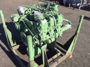 Motor mercedes-benz om421 montat pe suport metalic 1 Motor mercedes-benz om421 montat pe suport metalic