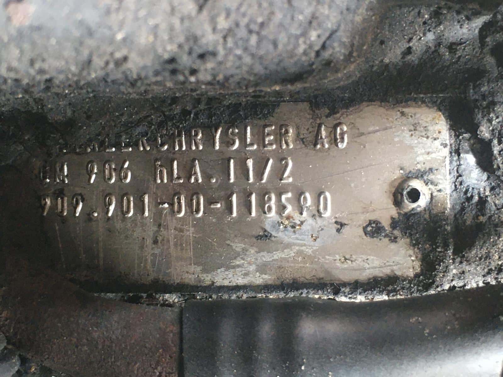 Motor Mercedes OM906HLA pentru autobuz