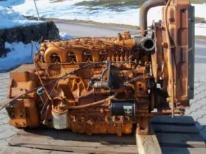 Motor diesel volvo d7c complet în stare excelentă de funcționare
