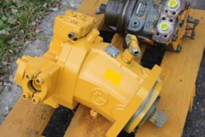 Motor hidraulic pentru încărcător frontal liebherr l 531, model a6vm107, recondiționat 1 Motor hidraulic pentru încărcător frontal liebherr l 531, model a6vm107, recondiționat