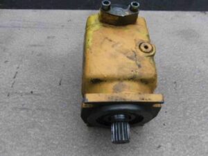 Motor hidraulic linde lmf67 uzat, culoare galbenă