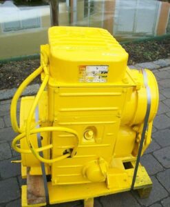 Motor second-hand hatz 30s, 2 cilindri diesel, vopsit galben 1 Motor second-hand hatz 30s, 2 cilindri diesel, vopsit galben