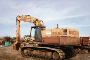 Piese de schimb din dezmembrare pentru excavator case 220b