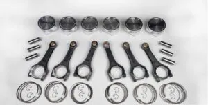 Set piese motor deutz d2008l04: pistoane, biele, segmenți și bolțuri