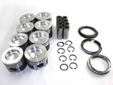 Set Pistoane și Segmenți pentru Motor Perkins