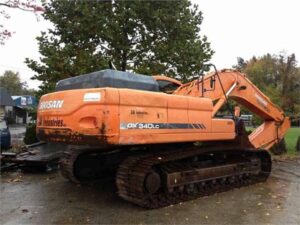 Piese de schimb din dezmembrări excavator doosan dx340lc