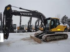 Piese Dezmembrate pentru Excavator Volvo EC160 - Motor, Pompa Hidraulica, Coroana de Rotire, Joystick