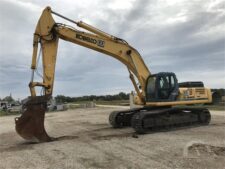 Piese din dezmembrări pentru excavator Kobelco SK485: motor, lanț de rulare, pompă hidraulică