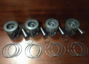 Set pistoane și segmenti pentru motor deutz bf6m1013c