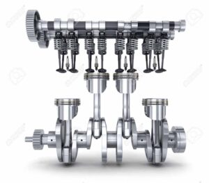 Piese motor excavator/buldoexcavator - arbore cu came și pistoane 1 Piese motor excavator/buldoexcavator – arbore cu came și pistoane