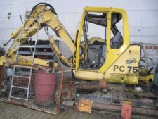 Piese Second Hand pentru Excavator Komatsu PC75
