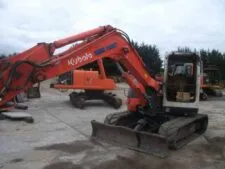 Excavator Second Hand Kubota KX080