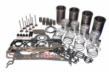 Set complet de pistoane, segmenți, bolțuri, bucșe și garnituri pentru motor Perkins utilizat în JCB