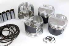 Set pistoane motor Lombardini 8LD600-665-740 cu inele și bolțuri