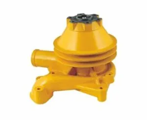 Pompa de apă galbenă pentru motor komatsu saa6d170e