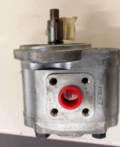 Pompa hidraulică metalică cu montaj pe flanșă și intrare roșie 1 Pompa hidraulică metalică cu montaj pe flanșă și intrare roșie