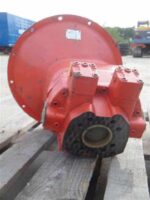 Pompa hidraulică A8V0 80 ER de culoare roșie