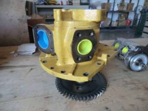 Pompa hidraulică galbenă pentru caterpillar 988h 1 Pompa hidraulică galbenă pentru caterpillar 988h