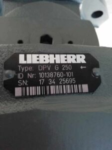 Pompa hidraulică liebherr dpv g 250 1 Pompa hidraulică liebherr dpv g 250