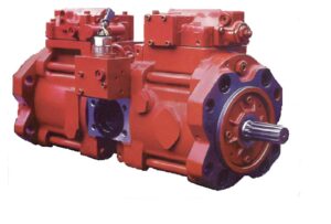 Pompa hidraulică principală de culoare roșie pentru utilaje hitachi 1 Pompa hidraulică principală de culoare roșie pentru utilaje hitachi